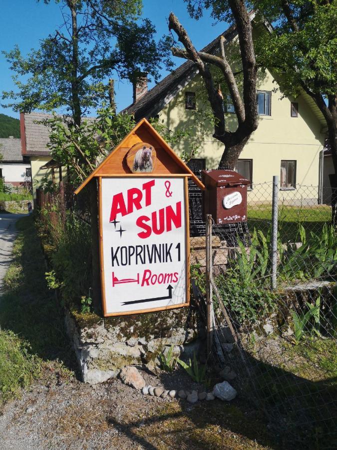 Art&Sun In An Incredible Village Koprivnik Екстериор снимка